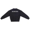 Felpa girocollo Regular Fit “Black” 697869TMVF51070