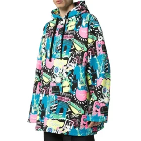 Felpa sportiva da uomo multicolore 594576THV651045