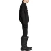 Felpa sportiva rotonda a strati “Black White” 767860TPVF31070