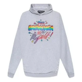 Felpe con cappuccio 90/10, vestibilità ampia “Grigio” 674986TMVH42569