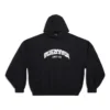 Felpe con cappuccio Back Flip Round Oversized “Black White” 761458TPVG11070