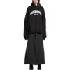 Felpe con cappuccio Back Flip Round Oversized “Black White” 761458TPVG11070