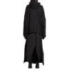 Felpe con cappuccio Back Flip Round Oversized “Black White” 761458TPVG11070