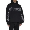 Felpe con cappuccio Bal.Com “Black” 739024TOVN98151