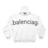 Felpe con cappuccio Bal.Com “White” 739024TOVN99081
