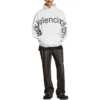 Felpe con cappuccio Bal.Com “White” 739024TOVN99081
