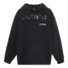 Felpe con cappuccio Balenciaga disegnate a mano, vestibilità media “Black” 600583TOVO61070