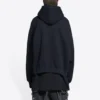 Felpe con cappuccio Balenciaga, vestibilità ampia “Black” 674986TLVJ21074