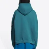 Felpe con cappuccio Balenciaga, vestibilità ampia “Indigo” 674986TLVJ24480