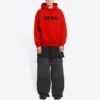 Felpe con cappuccio Balenciaga x FORTNITE, vestibilità media “Red” 600583TLVO46506