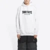 Felpe con cappuccio Balenciaga x FORTNITE, vestibilità media, “White” 600583TLVO49040