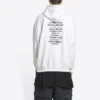 Felpe con cappuccio Balenciaga x FORTNITE, vestibilità media, “White” 600583TLVO49040