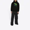 Felpe con cappuccio Balenciaga x Marvel Hulk, vestibilità media “Black” 600583TLV581000