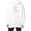 Felpe con cappuccio Balenciaga x World Food Programme “Bianco Nero” 541870TCV343307