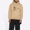 Felpe con cappuccio Balenciaga x World Food Programme, vestibilità media, “Beige” 600583TJVK49605