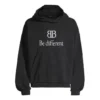 Felpe con cappuccio BB Be Different “Black White” 720406TNVB41070