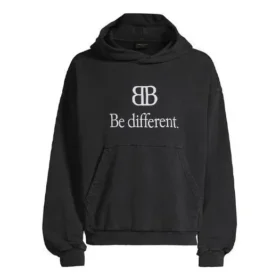 Felpe con cappuccio BB Be Different “Black White” 720406TNVB41070 Felpe con cappuccio BB Be Different “Black White” 720406TNVB41070