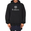 Felpe con cappuccio BB Be Different “Black White” 720406TNVB41070