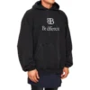 Felpe con cappuccio BB Be Different “Black White” 720406TNVB41070
