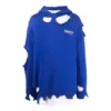 Felpe con cappuccio “Blue” della Political Campaign 662718T32124691