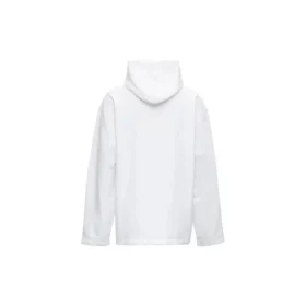 Felpe con cappuccio Blurred Logo Distress “Bianca” 661711TKVD69040