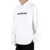 Felpe con cappuccio Blurred Logo Distress “Bianca” 661711TKVD69040