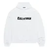Felpe con cappuccio Caps Destroyed “Bianca” 659403TKVB69040