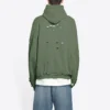 Felpe con cappuccio Caps Destroyed “Verde” 659403TKVB63011