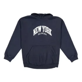 Felpe con cappuccio Cities New York, vestibilità ampia “Navy White” 675003TLVM33967