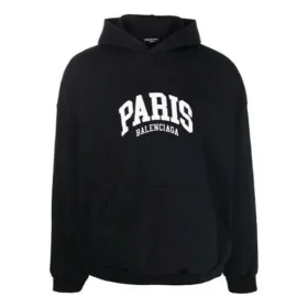 Felpe con cappuccio Cities Paris, vestibilità ampia “Black White” 674986TLVL81070