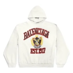 Felpe con cappuccio DIY College “White” 744463TOVK29012