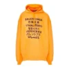 Felpe con cappuccio e logo “Orange Black” 641679TJVI67513