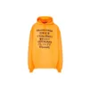 Felpe con cappuccio e logo “Orange Black” 641679TJVI67513