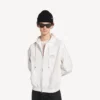 Felpe con cappuccio e zip da uomo, colore bianco Felpe con cappuccio e zip da uomo, colore bianco