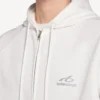 Felpe con cappuccio e zip da uomo, colore bianco Felpe con cappuccio e zip da uomo, colore bianco