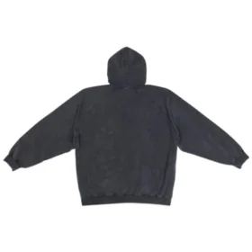 Felpe con cappuccio Est. 1917 con stampa del logo del college “Washed Black” 697879TMV991000