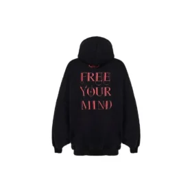 Felpe con cappuccio Free Your Mind “Black” 641529TJU791000