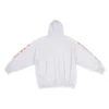 Felpe con cappuccio Metallica Oversized Fit “Dirty White Orange” 697879TMV890901