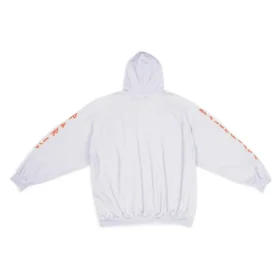 Felpe con cappuccio Metallica Oversized Fit “Dirty White Orange” 697879TMV890901