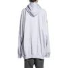 Felpe con cappuccio Metallica Oversized Fit “Dirty White Orange” 697879TMV890901