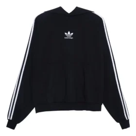 Felpe con cappuccio oversize Balenciaga x adidas “Black” 729322TNVN28482
