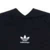 Felpe con cappuccio oversize Balenciaga x adidas “Black” 729322TNVN28482