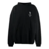 Felpe con cappuccio oversize delle Olimpiadi di Parigi “Nero” 620973TIV451070