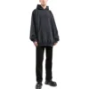 Felpe con cappuccio oversize Fashion Institute “Washed Black” 697879TMVK18190
