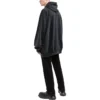 Felpe con cappuccio oversize Fashion Institute “Washed Black” 697879TMVK18190