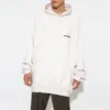Felpe con cappuccio oversize Strike 1917 “White” 697879TMVH29800