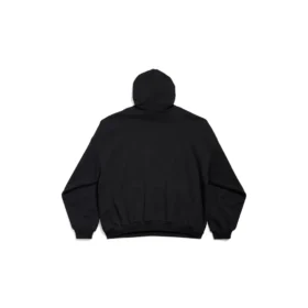 Felpe con cappuccio Paris Strass, vestibilità larga “Black” 803265TRVL41000