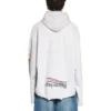 Felpe con cappuccio Paris Upside Down Oversized “White” 698156TMVD19000