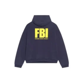 Felpe con cappuccio reversibili “Navy” FBI Anno della Tigre 681472TLVM44084