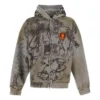 Felpe con cappuccio Scribbled Medium Fit “Grey” 744457TOVA81300